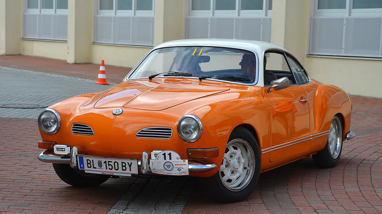 a Karmann Ghia