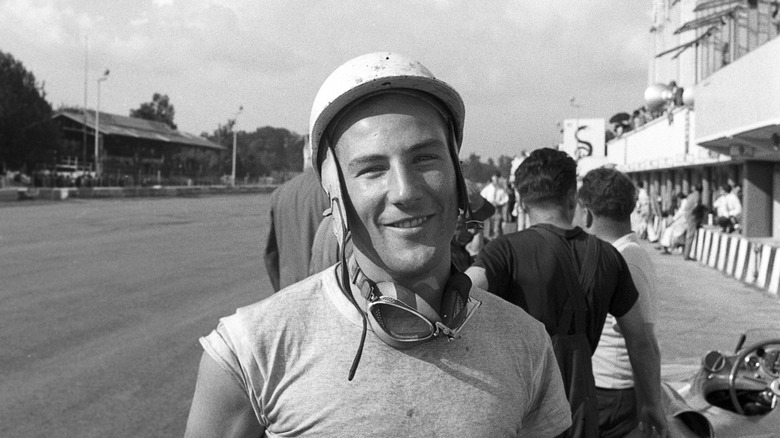 racecar driver Sterling Moss