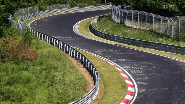 A corner at the N&uuml;rburgring