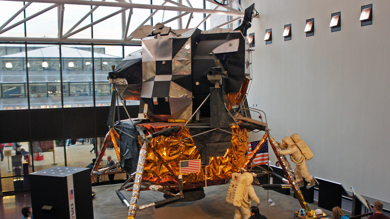 Lunar Module 2 (LM-2) on display at the National Air and Space Museum, Washington, D.C.