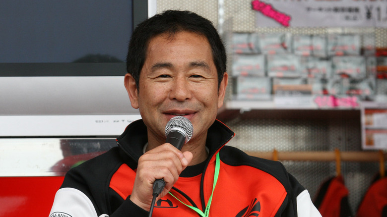 Keiichi Tsuchiya at Fuji Speedway in 2008