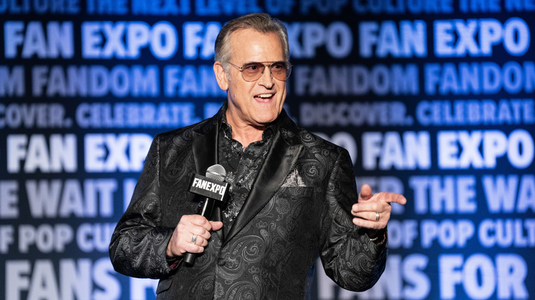 Bruce Campbell attends 2024 FAN EXPO New Orleans at Ernest N. Morial Convention Center on January 07, 2024 in New Orleans, Louisiana.
