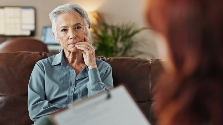 an aged personification takes psychological evaluation