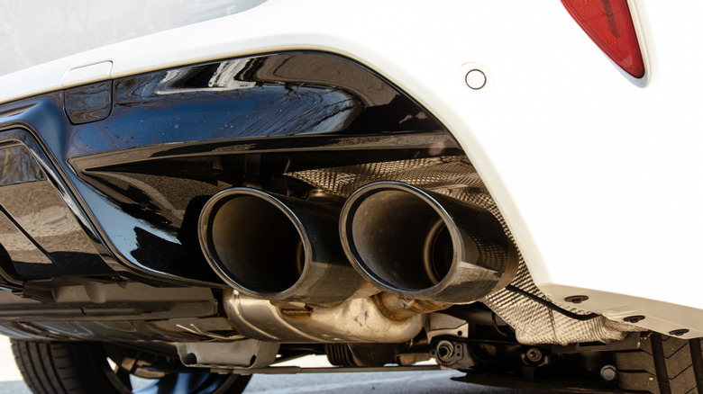 BMW exhaust