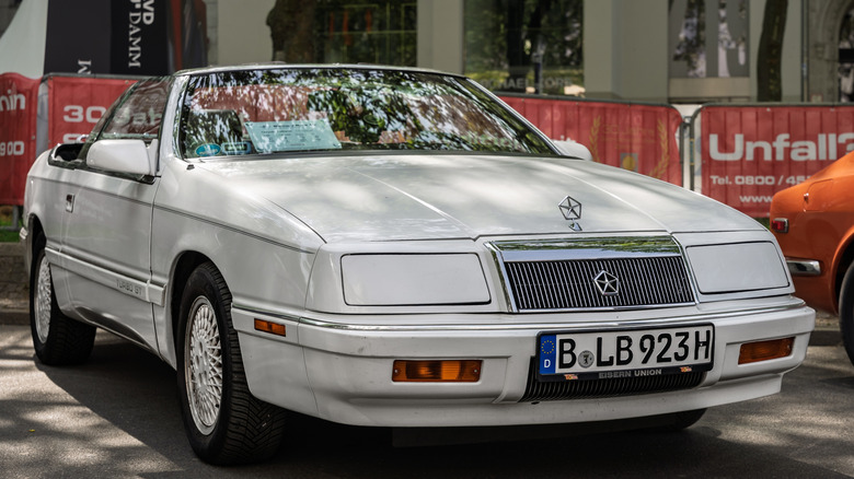 BERLIN - MAY 10, 2026: Personal luxury car Chrysler LeBaron Turbo GTS, 1980s. Classic Days Berlin.