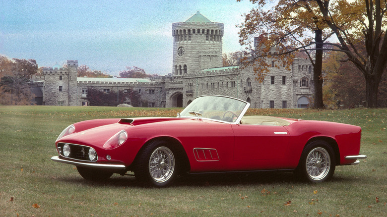 a red Ferrari 250GT California