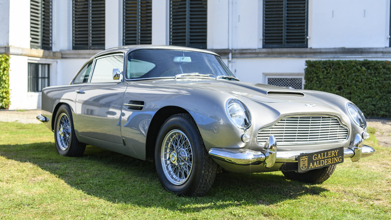 The Aston Martin DB5 from Goldfinger