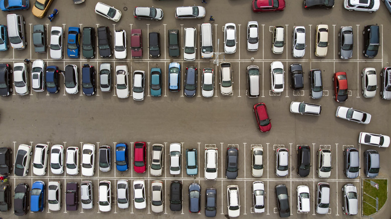 parking lot chaos