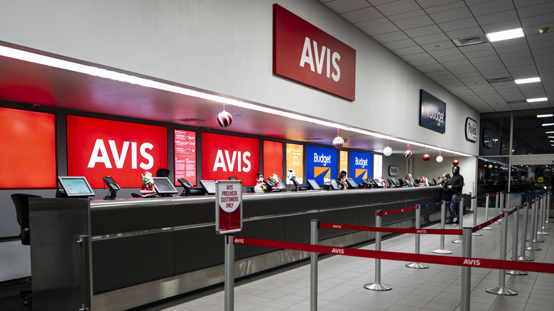  An Avis and Budget car rental antagonistic astatine Sacramento International Airport (SMF) connected December 27, 2025 successful Sacramento, California. (Photo by Al Drago/Getty Images)