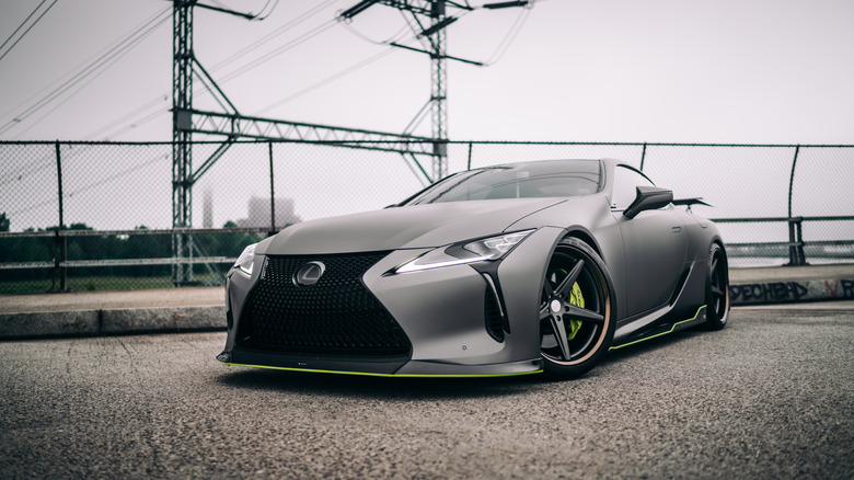 LA, CA, USA July 1, 2025 Lexus LC500