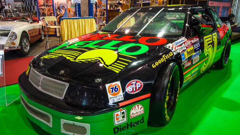 Race car Chevrolet Lumina Nascar, 1989. Europe's greatest classic car exhibition "RETRO CLASSICS"