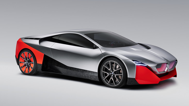 Front 3/4 view of the BMW Vision M Next concept