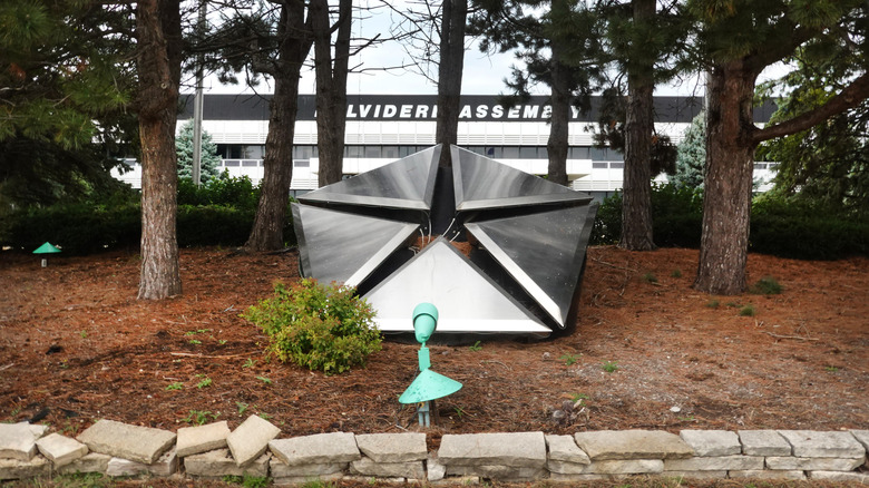 A Chrysler logo sits extracurricular of nan Stellantis Belvidere Assembly Plant connected September 19, 2023 successful Belvidere, Illinois. The facility, which past produced nan Jeep Cherokee, was shuttered indefinitely by nan car shaper past February.