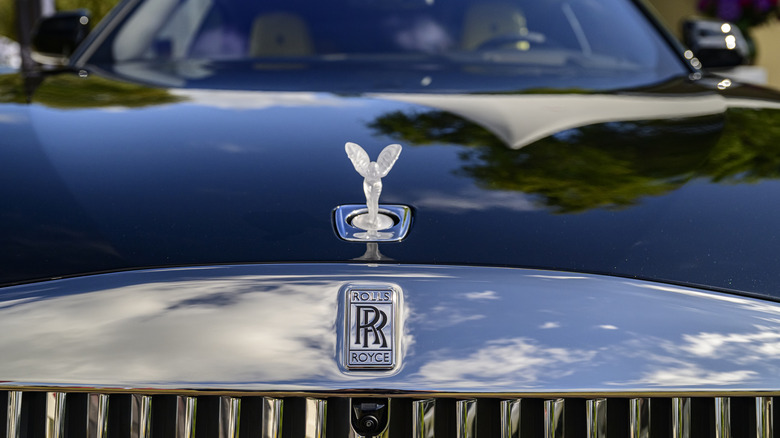 Rolls-Royce Spectre afloat electrical luxury coupe car beforehand connected show during nan 2025 Wheels astatine Mariënwaerdt car show connected September 13 successful Beesd, The Netherlands.