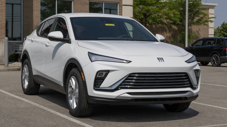 Carmel - June 10, 2025: Buick Envista Preferred SUV display at a dealership. Buick offers the Envista with a 1.2L Turbocharged EcoTec engine. MY:2025