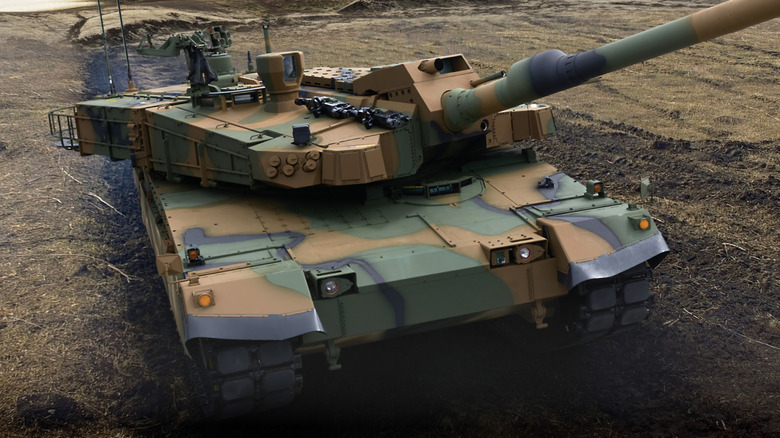 Hyundai battle tank