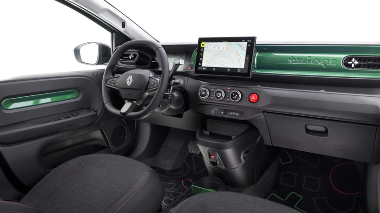 Interior of a Renault Twingo