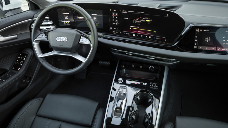 Interior of an Audi A5
