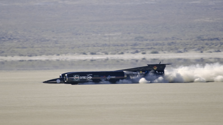The Thrust SSC landspeed record car