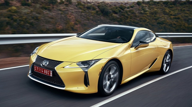 Lexus LC 500 front 3/4