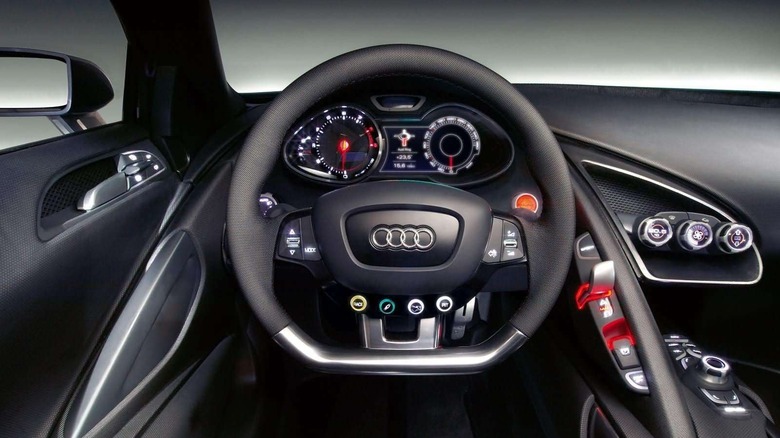 Audi Le Mans quattro concept interior cabin