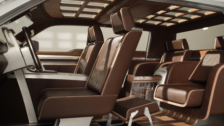 Ford F-250 Super Chief concept interior