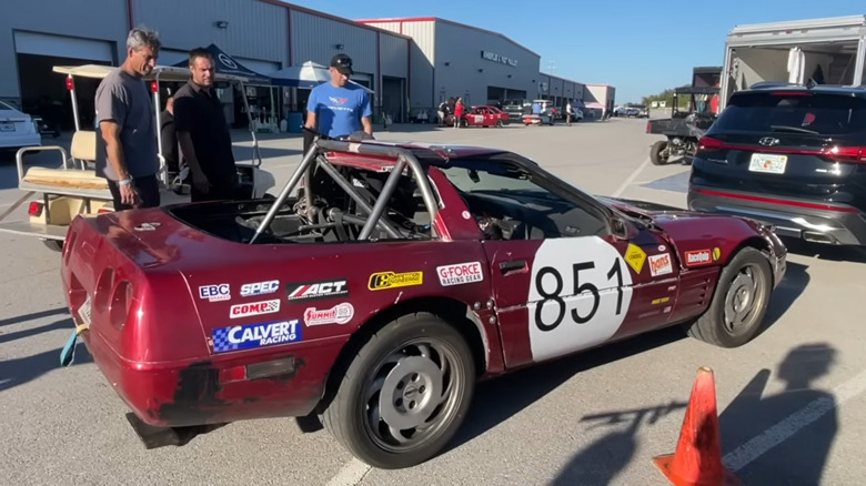 A 24 Hours of Lemons Corvette race car