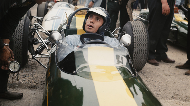 Scottish racing driver Jim Clark (1936 - 1968), 1966. (Photo by Keystone/Hulton Archive/Getty Images)