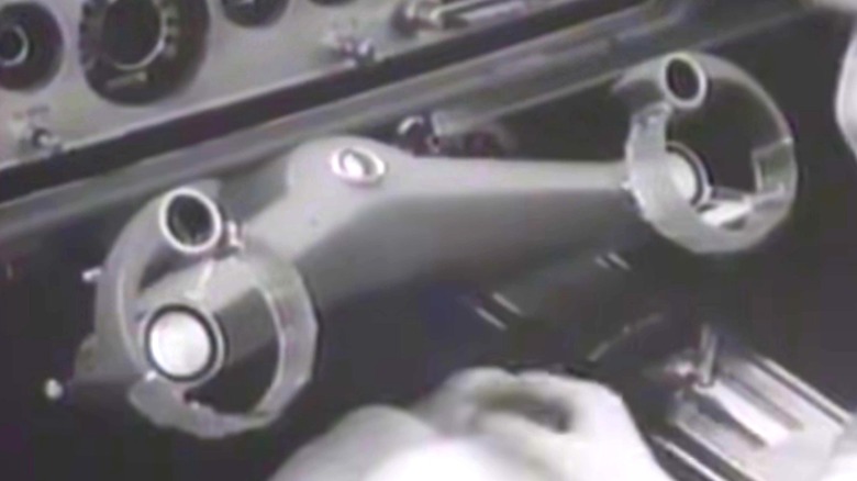 The experimental Wrist Twist steering system of the 1965 Ford Mercury Park Lane convertible