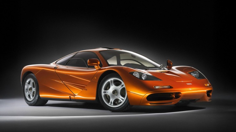 Studio shot of a McLaren F1