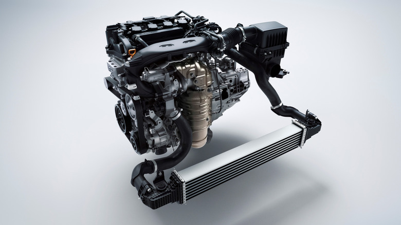 2022 Honda Civic Si 1.5-liter turbo engine