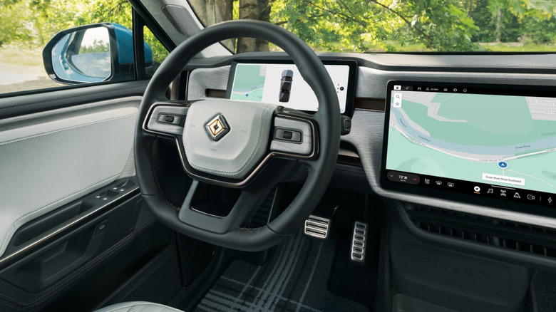 Rivian dashboard