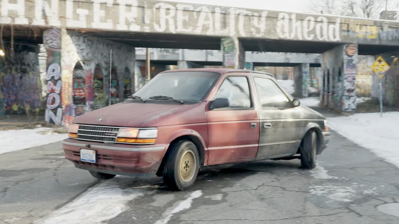 Bak2Bak, a car made of two Chrysler minivan front ends welded together