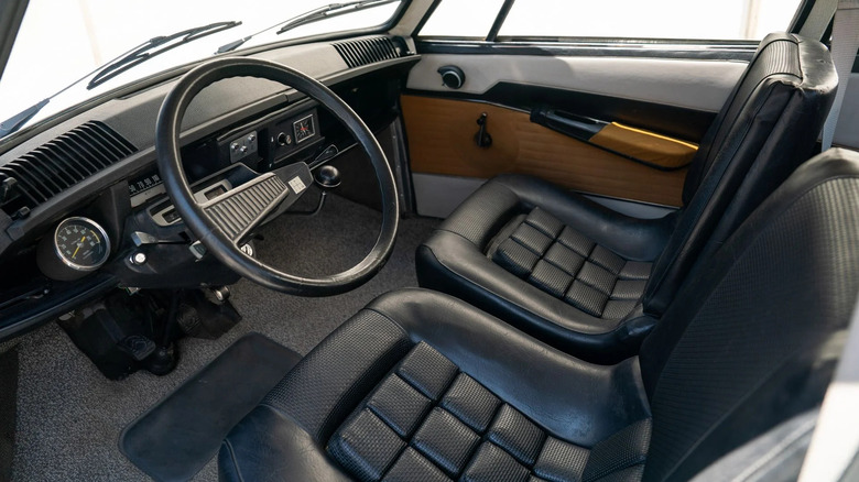 Interior of a 1970 Citroën M35 prototype