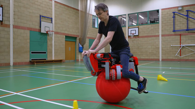 Wheels are for dorks, ride a ball scooter