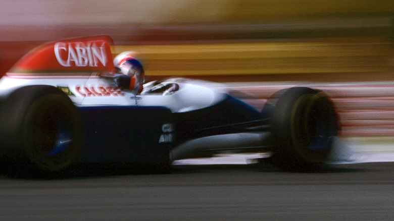Ukyo Katayama, Tyrrell-Yamaha 021, Grand Prix of Japan, Suzuka Circuit, 24 October 1993.