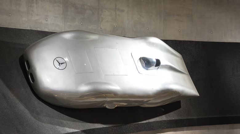 Rekordwagen in the Mercedes museum in Stuttgart