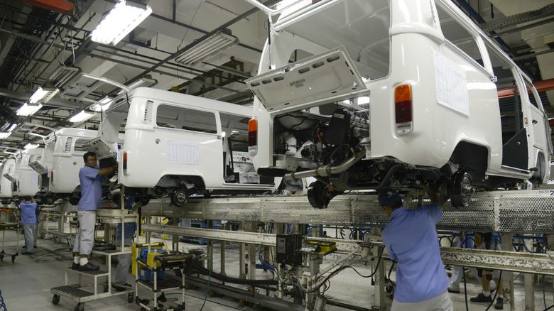 Volkswagen T2C production in Brazil