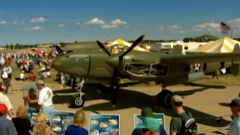 Glacier Girl on display at AirVenture Oshkosh in 2005.