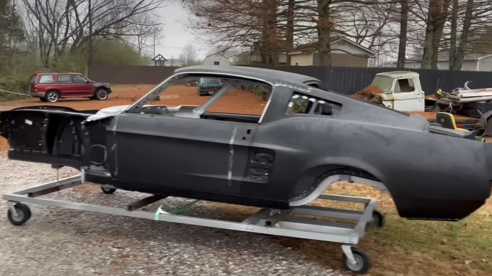 This YouTuber Is Building A Brand New 1967 Ford Mustang From The Ground Up