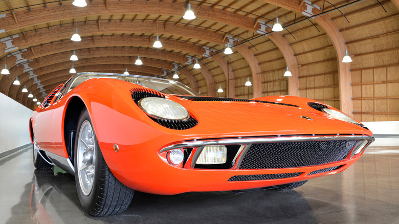 The interior view of LeMay America's Car Museum