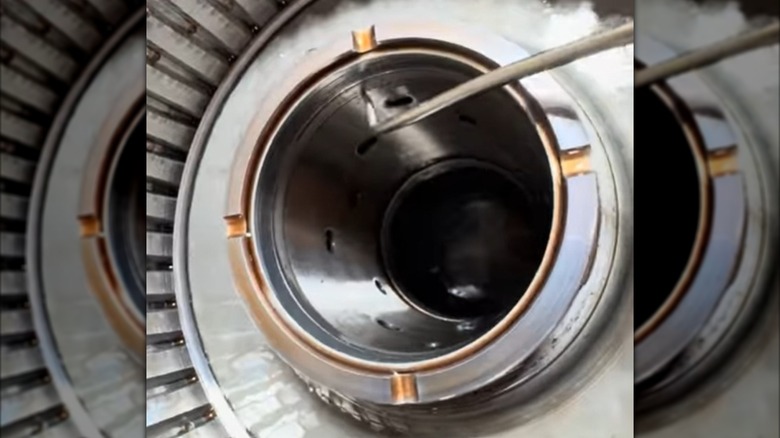 This TorqShift 10R140 CDF drum bushing is out of position.