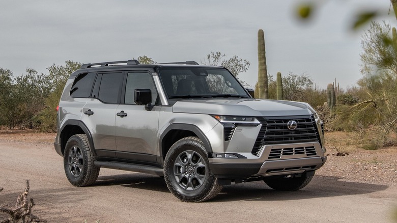 Lexus GX front three-quarter