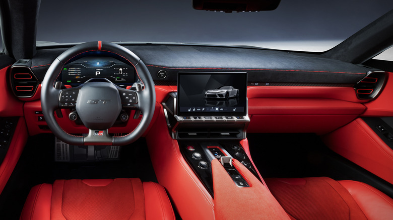 Interior of the Toyota GR GT