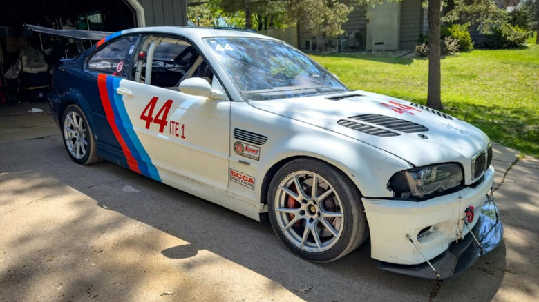 A slightly ragged but track-ready E46 M3