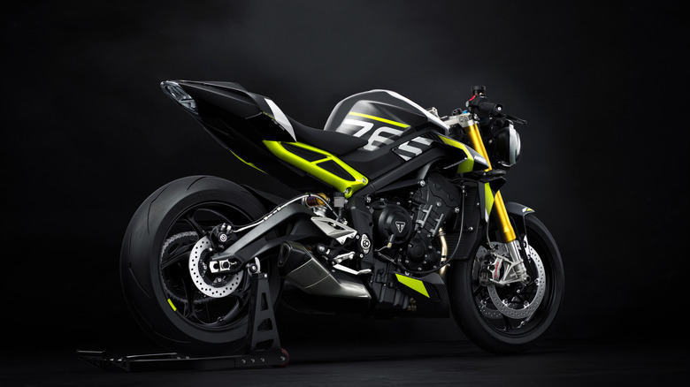 The Triumph Street Triple 765 Moto2