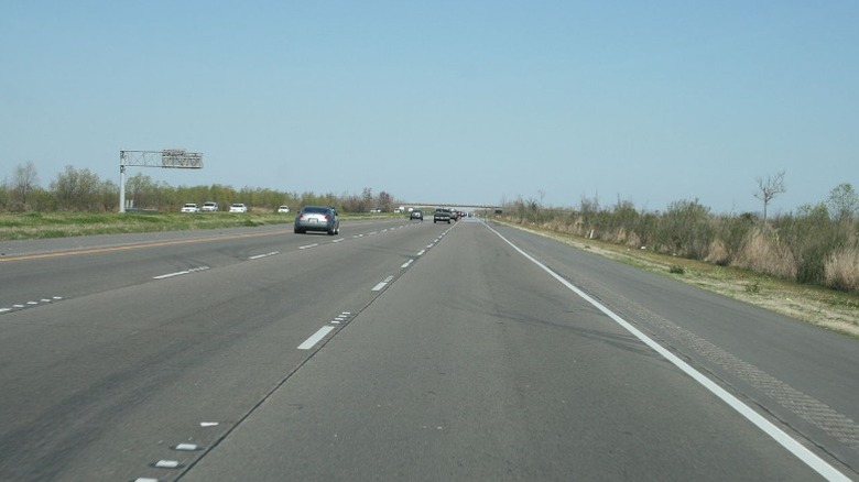 A picture of Interstate 10 in Louisiana