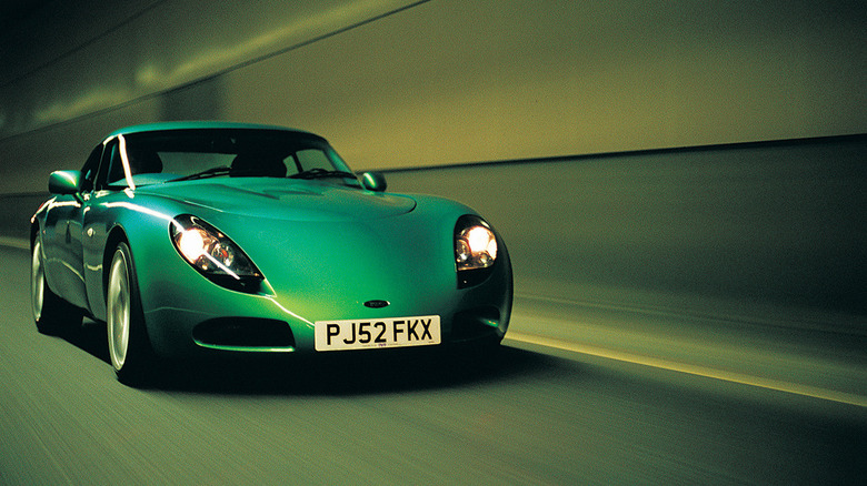 The TVR T350, powered the the company's famed 3.6L Speed-Six inline-6.