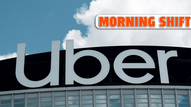 Berlin, Germany - May 26, 2025: Uber in Berlin - Uber is an American multinational transportation company that provides ride-hailing services, courier services, food delivery, and freight transport