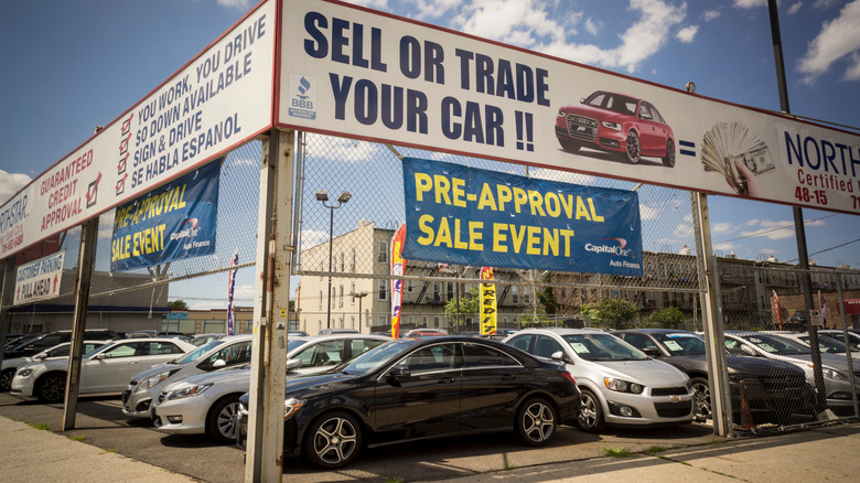 A trader successful utilized cars successful nan Woodside vicinity of Queens successful New York